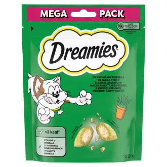  Dreamies kiegészítő macskaeledel felnőtt macskák és 8 hetesnél idősebb kölykök számára 180 g