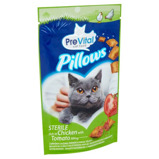 PreVital ivartalanított cica jutalomfalat 60g csirkés paradicsomos párna