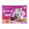 Whiskas alutasakos macskaeledel 4x85g Junior húsos