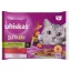 Whiskas 1+ Tasty Mix teljes értékű nedves eledel felnőtt macskáknak 4 x 85 g (340 g)