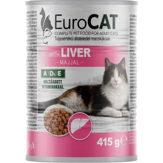 Eurocat macska konzerv 415g májas