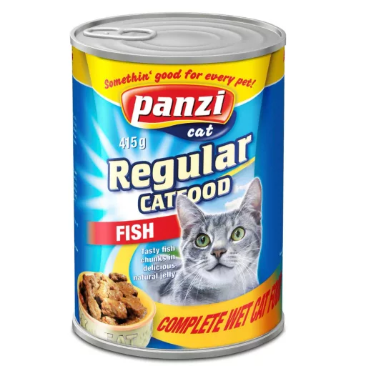 Panzi nedves macskaeledel 415g Hal