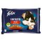 Purina Felix Fantastic nyúllal/báránnyal aszpikban nedves macskaeledel 4 x 85 g