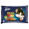 Purina Felix Fantastic Duo házias válogatás aszpikban nedves macskaeledel 4 x 85 g (340 g)