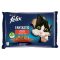 Purina Felix Fantastic marhával/csirkével aszpikban nedves macskaeledel 4 x 85 g (340 g)