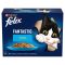 Purina Felix Fantastic halas válogatás aszpikban nedves macskaeledel 12 x 85 g (1,02 kg)