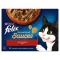 Purina Felix Sensations Sauces házias válogatás szószban nedves macskaeledel 12 x 85 g