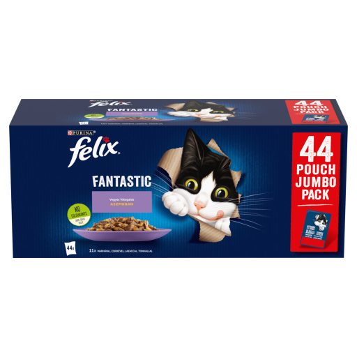 Purina Felix Fantastic házias válogatás nedves macskaeledel 44 x 85 g