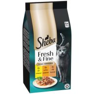   Sheba Fresh & Fine teljes értékű nedves eledel felnőtt macskáknak mártásban 6 x 50 g (300 g)