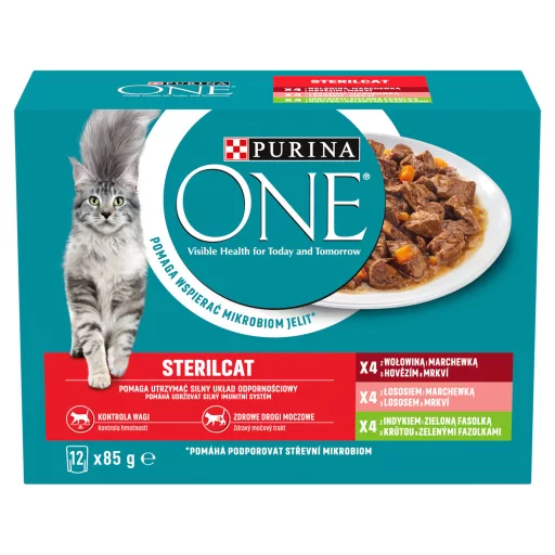 Purina One Sterilcat teljes értékű állateledel felnőtt macskák számára 12 x 85 g