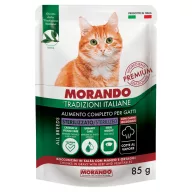   Morando TI nedves macskaeledel 85g marhahússal és zöldségekkel zselés