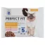Perfect Fit Sensitive 1+ teljes értékű nedves eledel mártásban felnőtt macskáknak 4 x 85 g (340 g)
