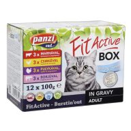 FitActive nedves macskaeledel 12X100g Fit-A-Boksz