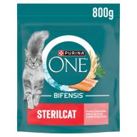   Purina One Sterilcat lazacban és búzában gazdag száraz macskaeledel 800 g