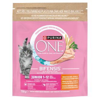 Purina One száraz macskaeledel 750g Csirke Junior