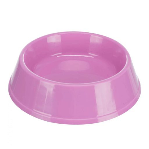 Trixie 0,2 l-es műanyagtál etető/itató tál kisállatoknak - Rózsaszín