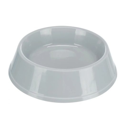 Trixie 0,2 l-es műanyagtál etető/itató tál kisállatoknak - Szürke