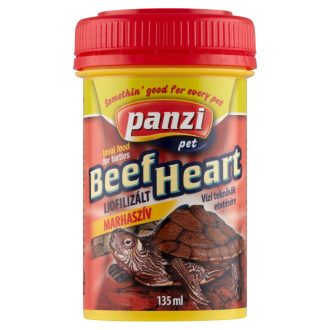   Panzi Pet liofilizált marhaszív vízi teknősök etetésére 135 ml