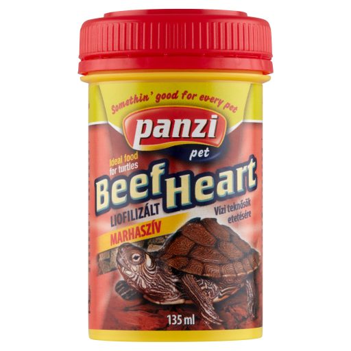 Panzi Pet liofilizált marhaszív vízi teknősök etetésére 135 ml
