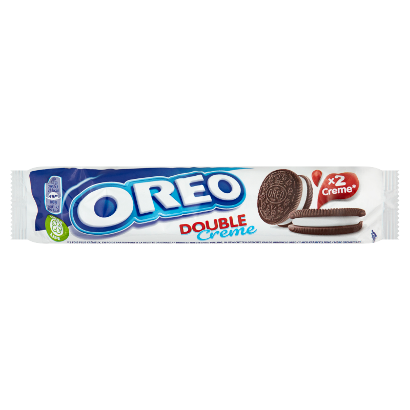 Oreo Double Creme Vanilia Izu Toltelekkel Toltott Kakaos Keksz 157 G