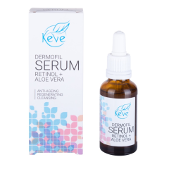 Keve Dermofil szérum 30ml Retinol + Aloe Vera