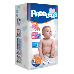 Paddlers Baby nadrágpelenka S3 9db 4-9 kg midi