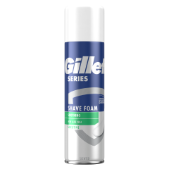 Gillette Series Nyugtató Hatású Borotvahab Aloe Verával, 250ml