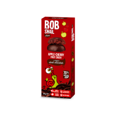 Bobsnail gyümölcs csiga 30g alma-meggy étcsokoládéban