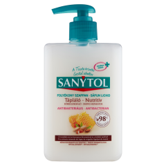 Sanytol antibakteriális tápláló folyékony szappan 250 ml