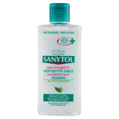 Sanytol fertőtlenítő kéztisztító zselé zöld tea 75 ml