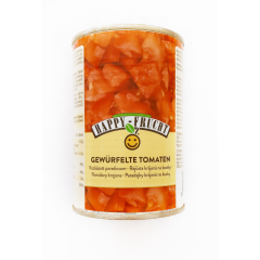 Happy Frucht paradicsom 400g hámozott darabolt