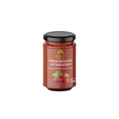 Prémium Natura extra dzsem 350g vegyes piros ribizli-meggy-málna édesítőszerekkel