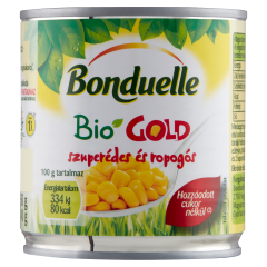 Bonduelle Gold BIO morzsolt csemegekukorica 150 g