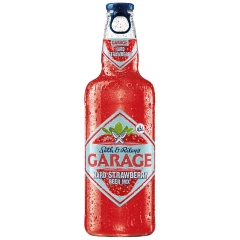 Garage ízesített maláta sör 0,4l Hard Strawberry