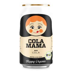Mama szénsavas üdítőital 330ml Cola ízű Bio