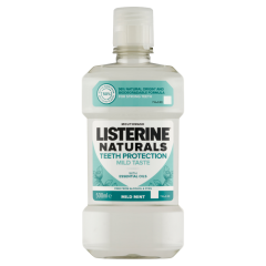 Listerine Naturals Teeth Protection Mild Taste szájvíz 500 ml