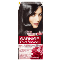 Garnier Color Sensation Tartós hajfesték 1 .0 Intenzív fekete