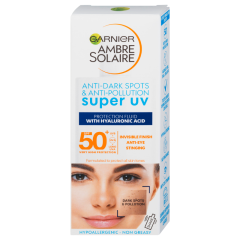 Garnier Ambre Solaire naptej arcra 40ml Sensitive Anti UV+ Anti Pollution 50+fakt.