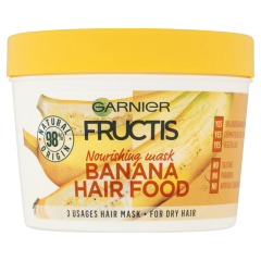 Garnier Fructis hajpakolás 390ml Banana száraz hajra