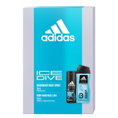 Adidas ajándékcs. Ice Dive deo spray 150ml + tusf. 250ml