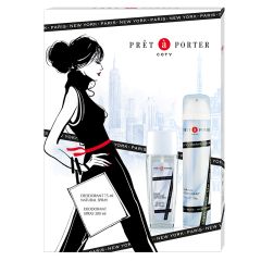 Pret-a-Porter ajándékcs. pumpás deo 75ml + deo spray 200ml női