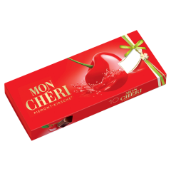 Mon Chéri csokoládépraliné egész szem cseresznyével likőrben 105 g