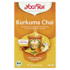 Yogi Tea BIO kurkuma chai tea 17 filter 34 g