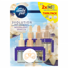 Ambi Pur 3Volution Moonlight Vanilla elektromos légfrissítő-utántöltő, 40ml