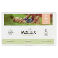 Moltex Pure & Nature ÖKO nadrágpelenka méret: 2 Mini, 3-6 kg, 38 db
