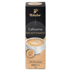 Tchibo Cafissimo Decaffeinato koffeinmentes kávékapszula 10 db 70 g