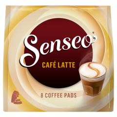 Senseo Café Latte italpor instant kávéval és kávéfehérítővel párnás kiszerelésben 8 db 92 g