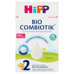 HiPP 2 Bio Combiotik tejalapú anyatej-kiegészítő tápszer 6 hónapos kortól 600 g