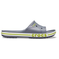 Crocs papucs Bayaband Slide szürke/zöld színben 45-46 méretben