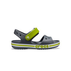 Crocs papucs Bayaband Sandal K/Charcoal Zöld gyermek szandál 29-30 méretben